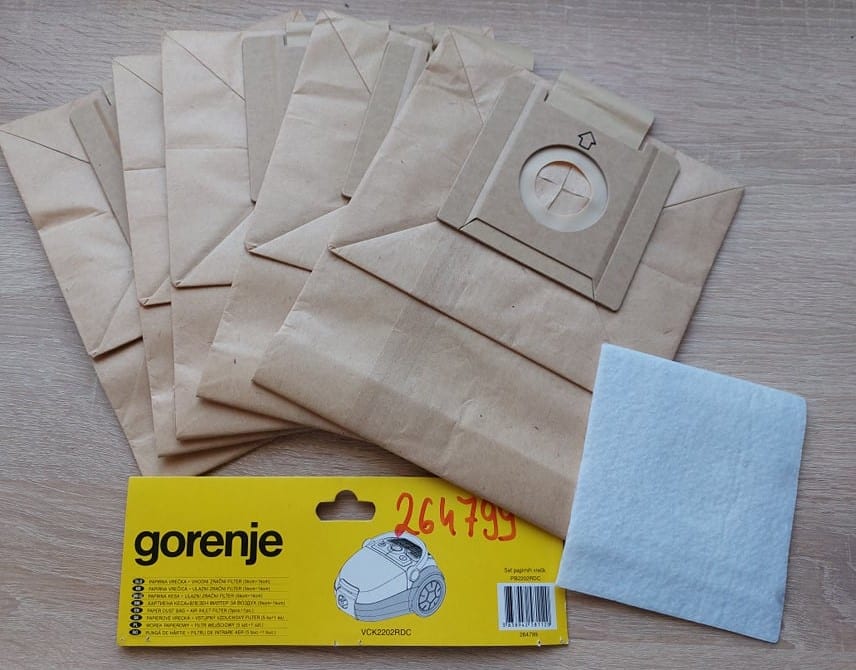 Porszívóhoz papír porzsák - Image 2