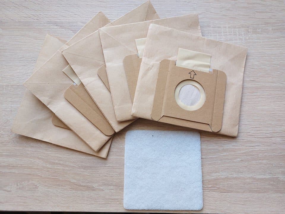 Porszívóhoz papír porzsák