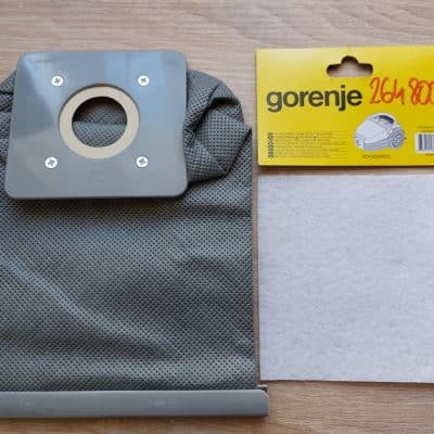 Gorenje porszívóhoz textilzsák + mikrofilter