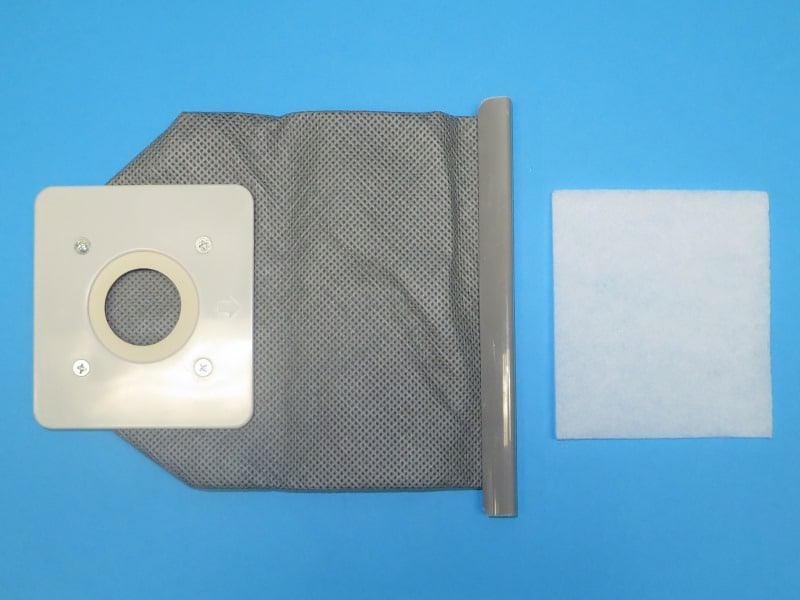 Porszívó textilzsák+motorvédő szűrő