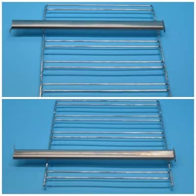 Egyszintes sütősín párban (jobb és bal oldali)