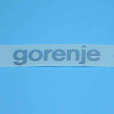 Gorenje felirat hűtőre