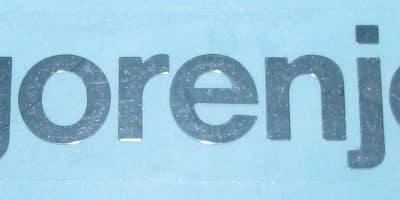 Gorenje logo (matrica)