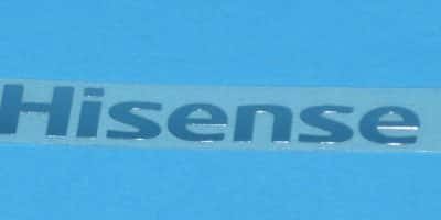 HISENSE hűtő logo (felirat)