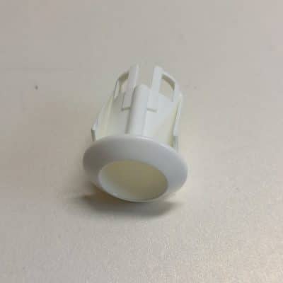 Tűzhely nyomógombház fehér színben