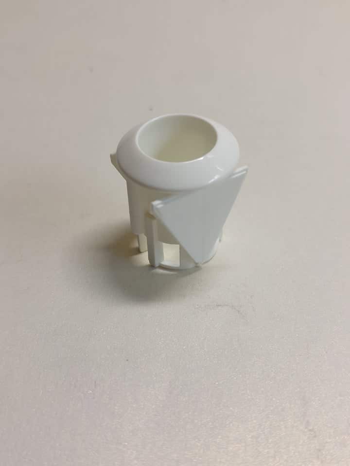 Tűzhely nyomógombház fehér színben - Image 3