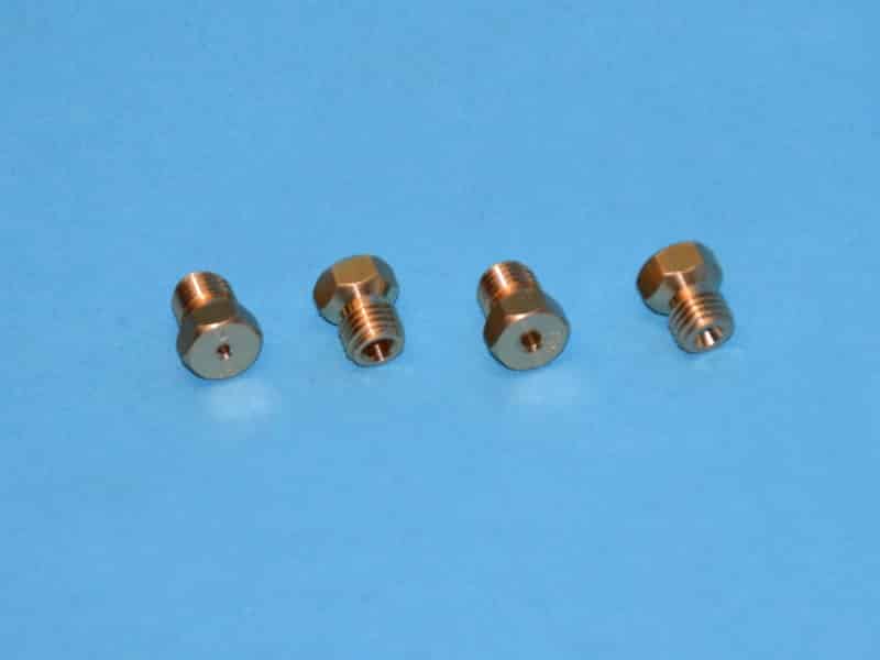 Tűzhely földgáz fúvóka készlet G20/20