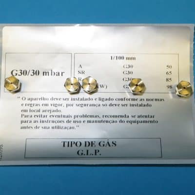 PB-gáz fúvóka szett G30/30 MBAR