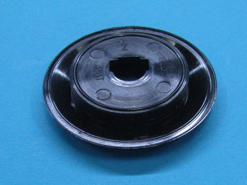 Tűzhely gombkarika fekete színben - Image 2