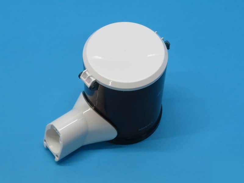 Porszívó portartály Cyclonic felirattal