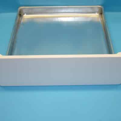 Tűzhely tepsi tartó fiók fehér előlappal