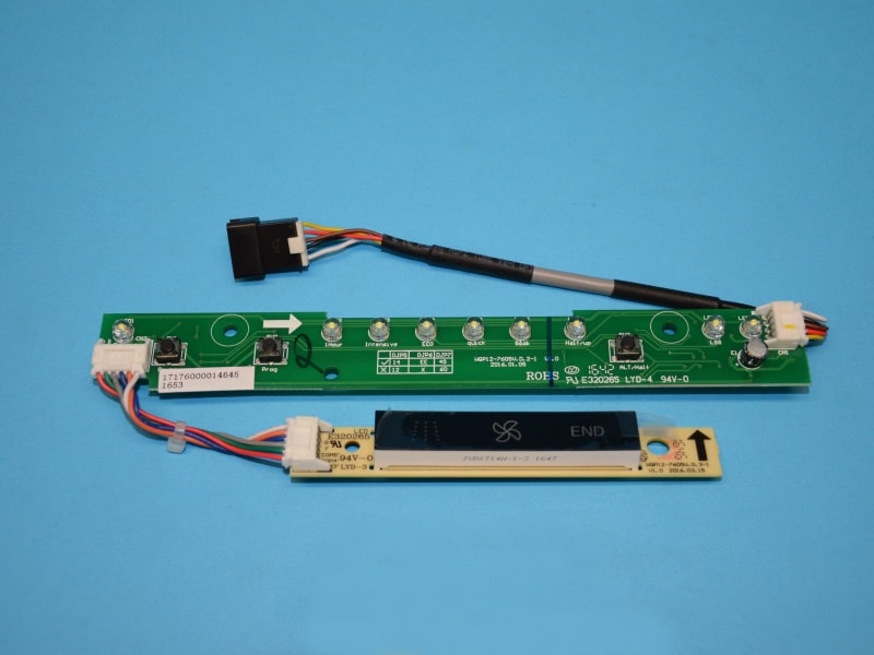 Mosogatógép kezelő elektronikai panel