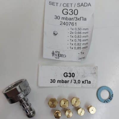 Pb-fúvóka készlet csőcsonkkal, tömítéssel