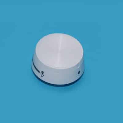 Tűzhely forgatógomb fehér színben