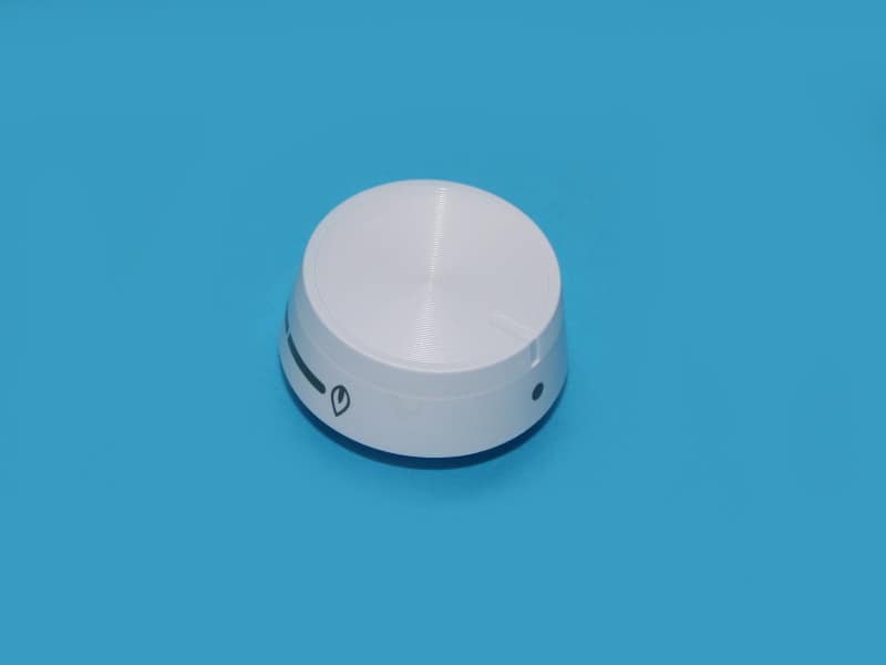 Tűzhely forgatógomb fehér színben