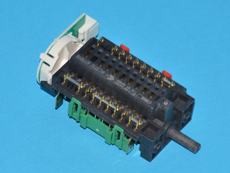 Sütő funkcióválasztó kapcsoló