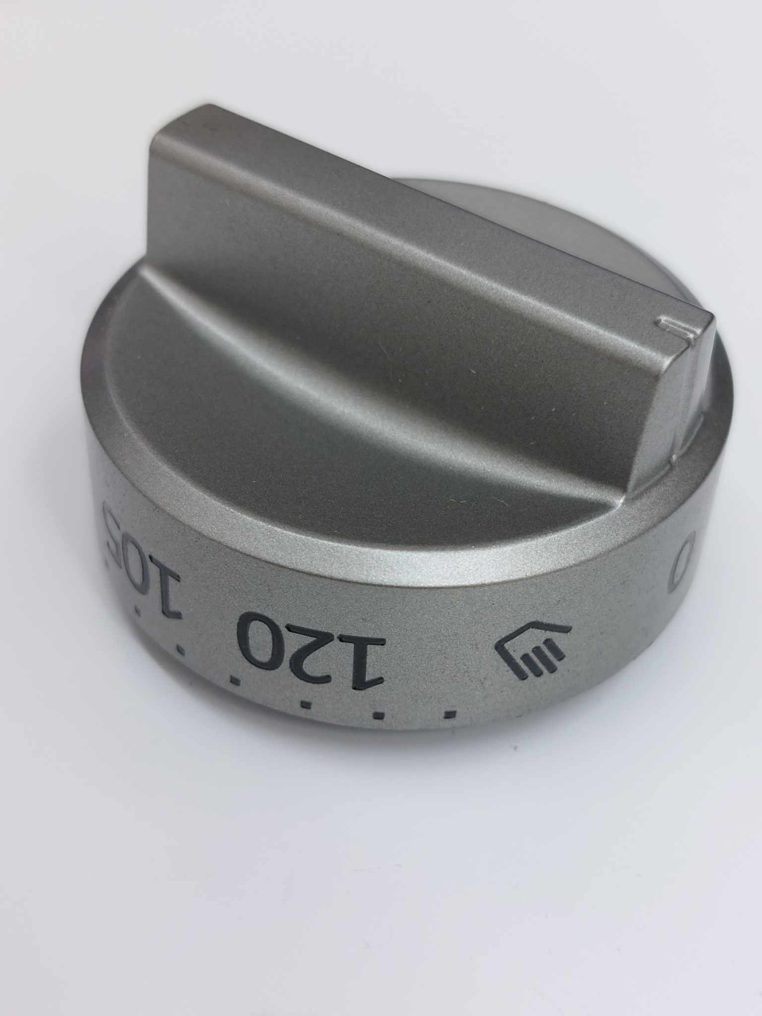 Tűzhely időzítő forgatógomb INOX színben - Image 3