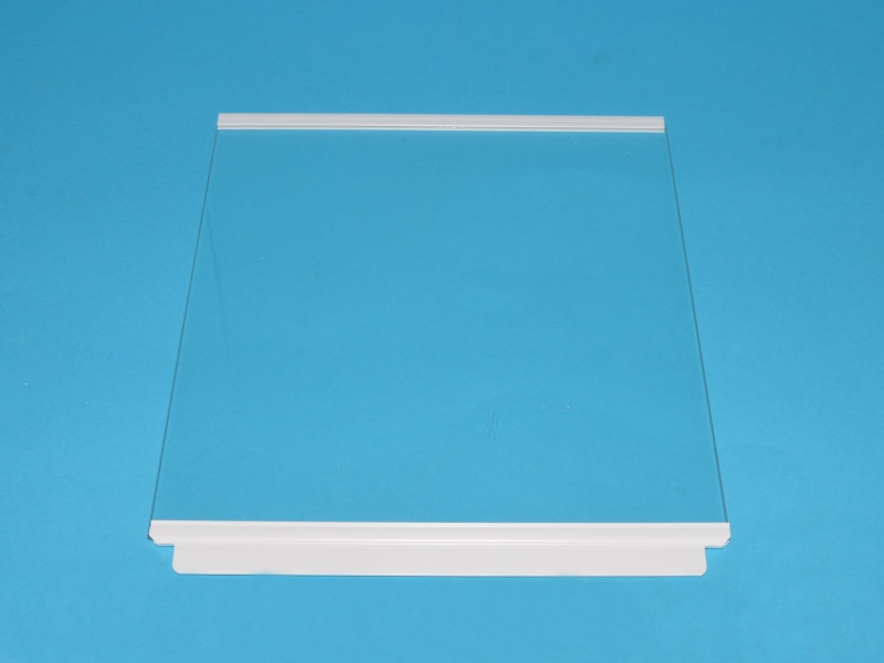 Fagyasztó fiókok feletti üvegpolc