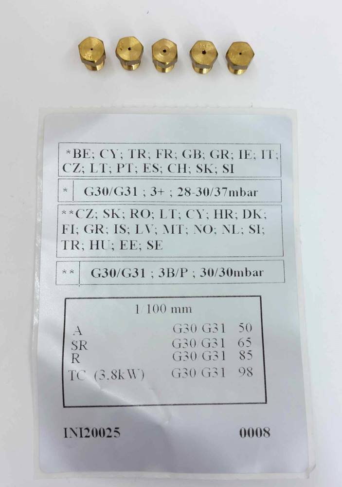 Pb-gáz fúvóka készlet G30/28-30