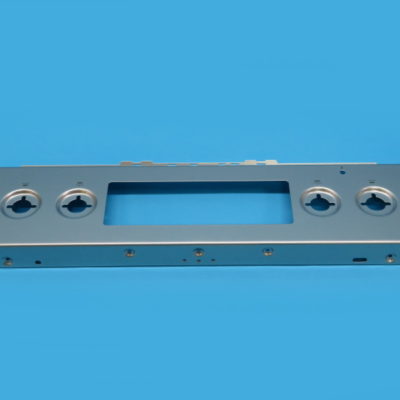 Tűzhely gombok mögötti INOX előlap