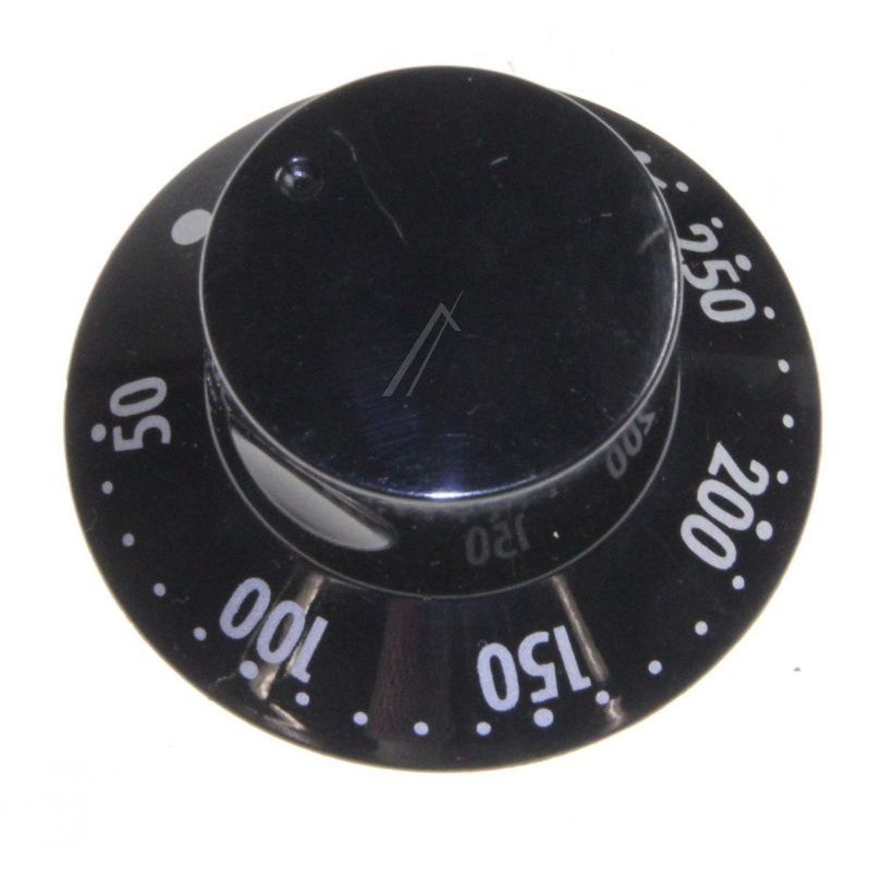 Sütő hőfokszabályzó fekete gomb