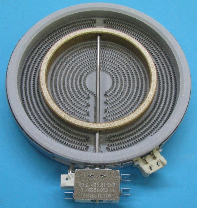 Kerámialaphoz dupla főzőzóna (1700W/700W)