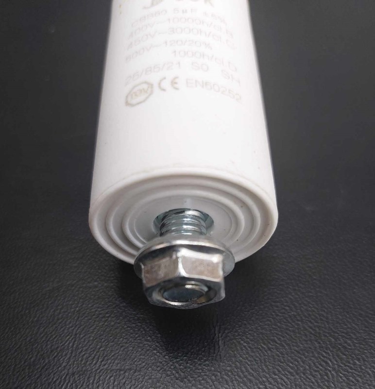 Kondenzátor műanyag (5 μF ) páraelszívóhoz - Image 2