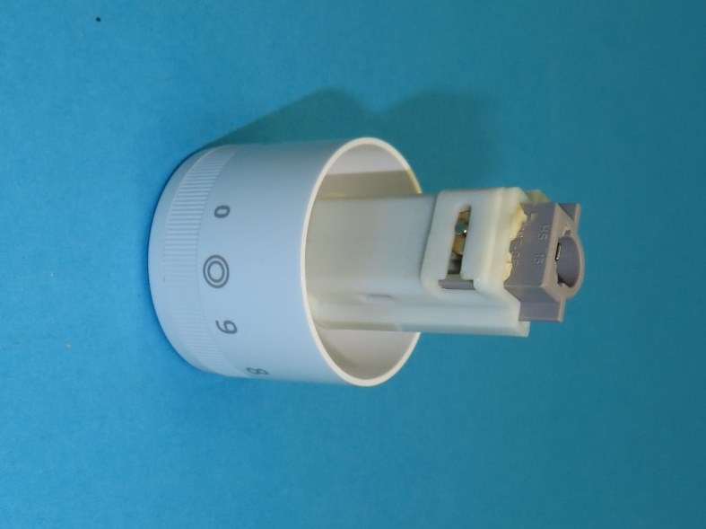 Tűzhely elrejthető forgatógomb (fehér) - Image 2