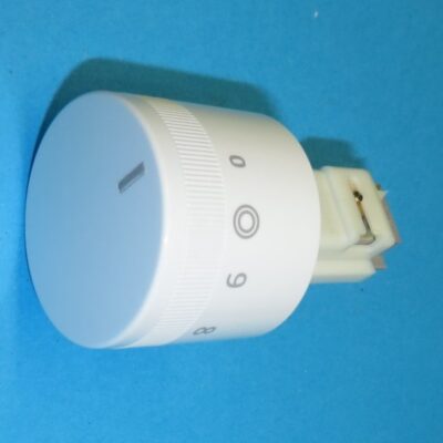 Tűzhely elrejthető forgatógomb (fehér)