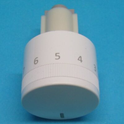 Főző zóna forgatógomb, egykörös (elrejthető)