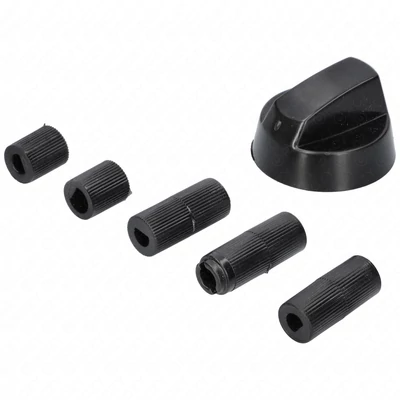 Univerzális fekete tűzhely / sütő forgatógomb