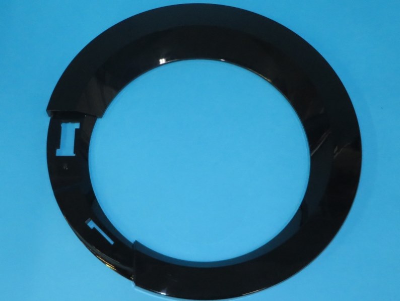 Mosógép ajtókeret külső (fekete)