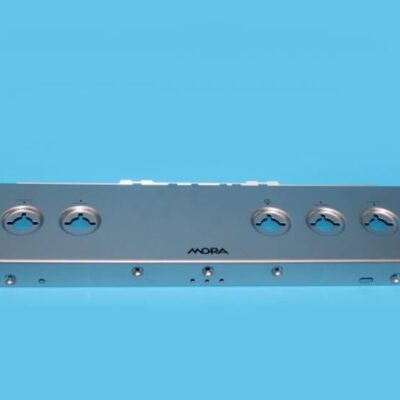 MORA / Gorenje Tűzhely gombok mögötti előlap INOX színben