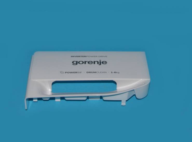 Mosógép fiók előlap